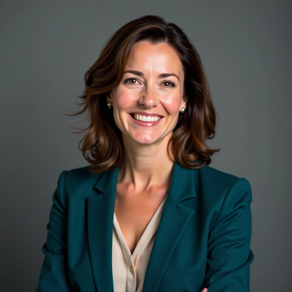 Síle O'Donnell, Senior Dance Events Specialist, smiling portrait in professional dance attire at Dublin event venue
